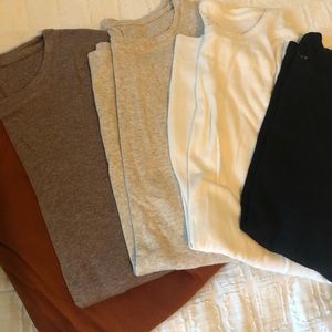 A New Day long sleeve shirt, set of 5!  Size M